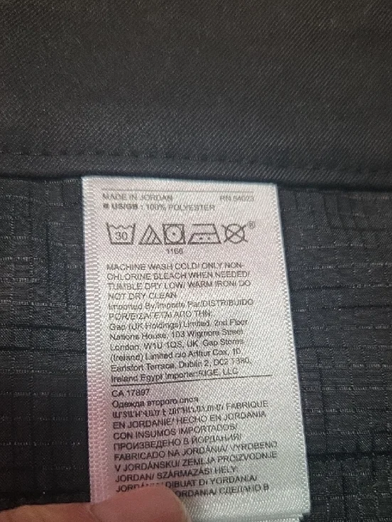 Black Men’s Capri - Banana Republic BR Standard - Picture 3 of 8